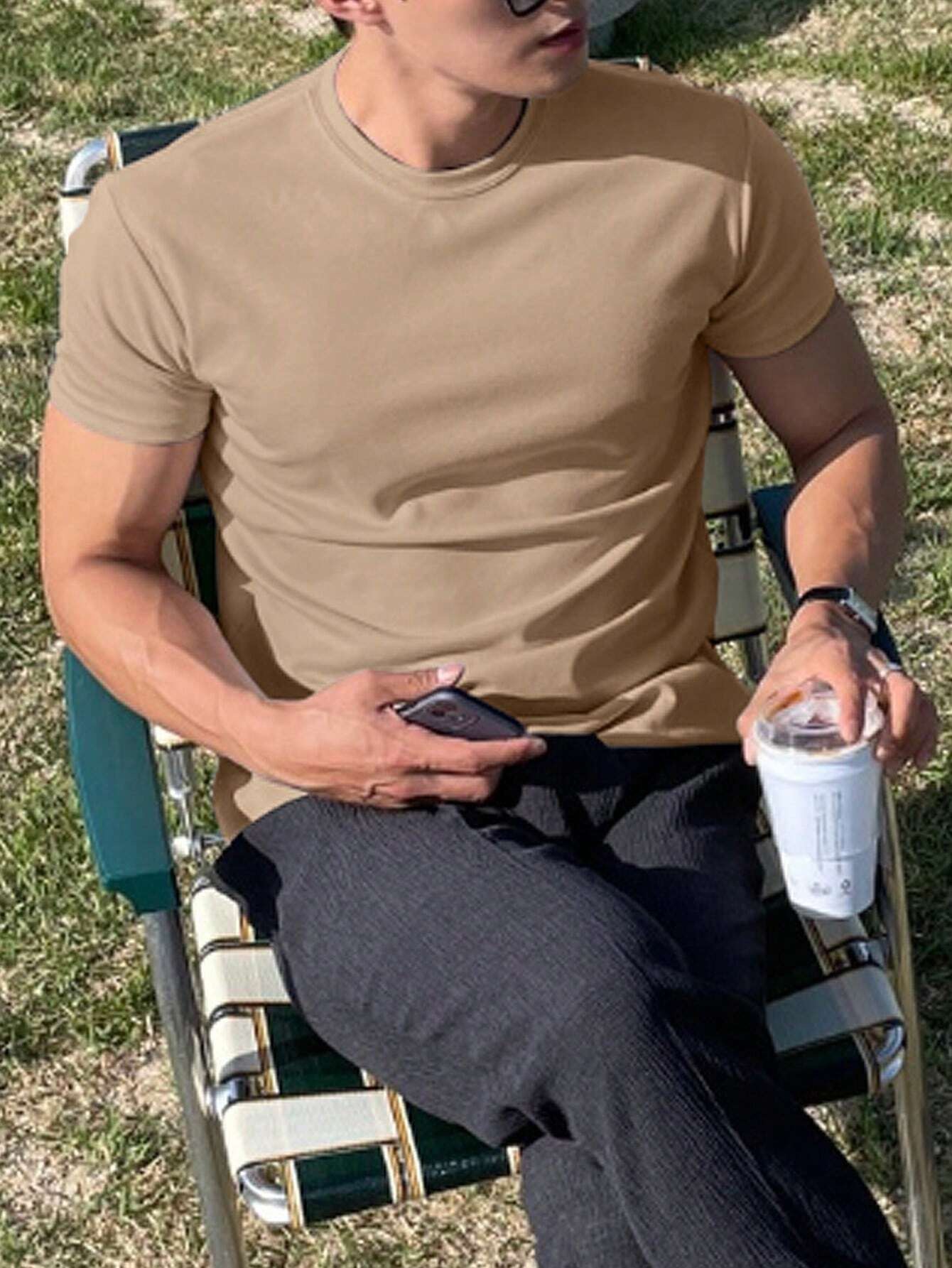 DAZY camiseta unicolor