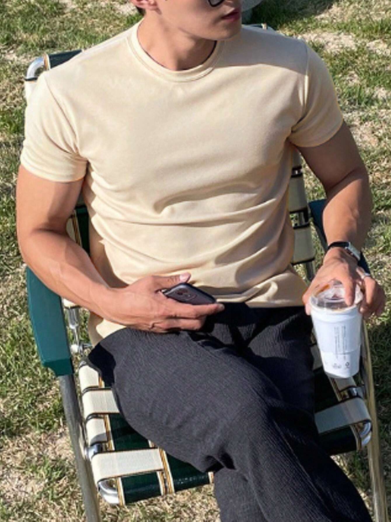 DAZY camiseta unicolor