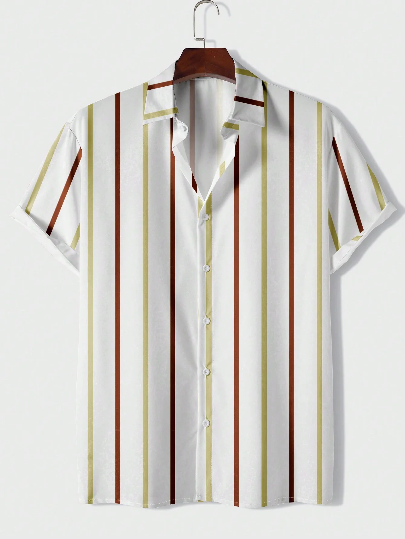 Camisa con estampado de rayas