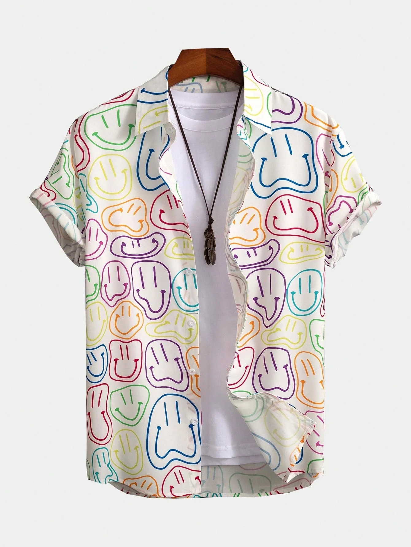 Camisa con estampado de dibujo