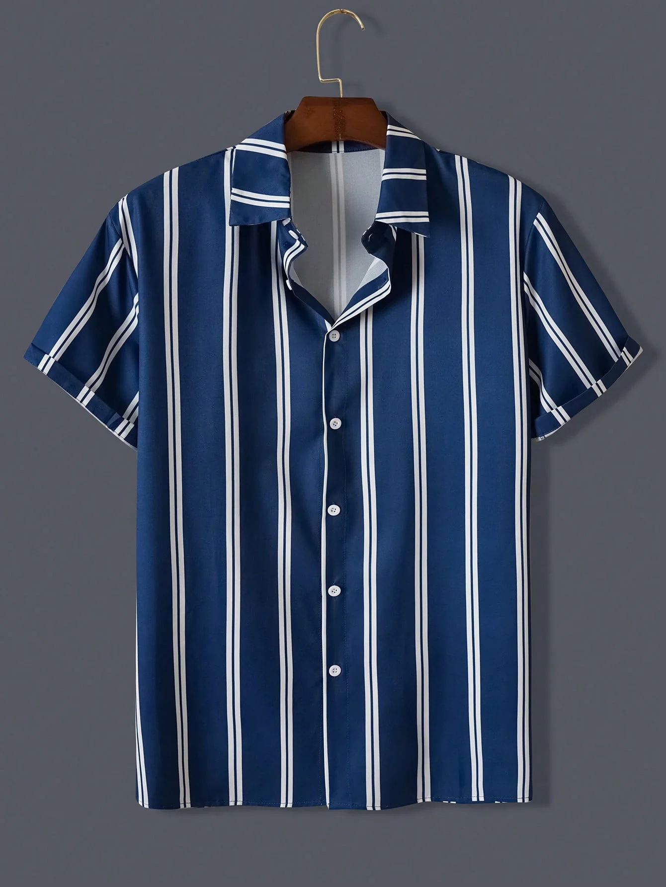 Camisa con estampado de rayas