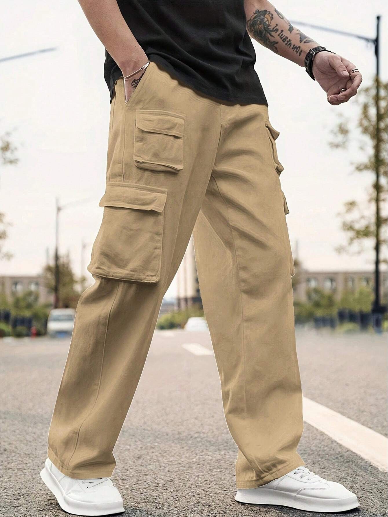 Pantalón cargo casual