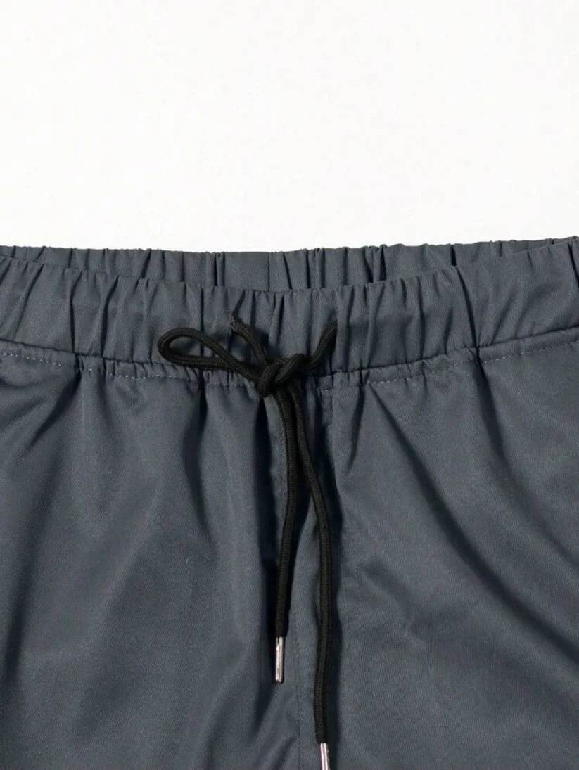 M(38) - Pantalón cargo unicolor