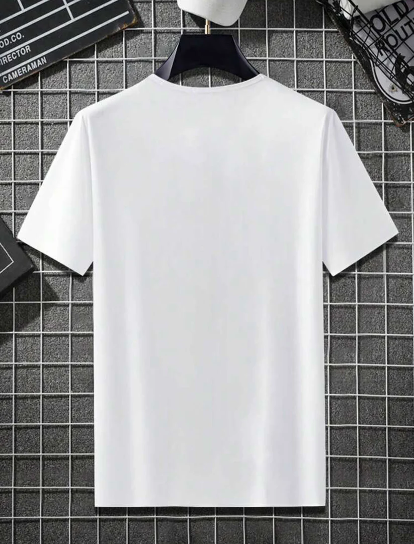 M - Camiseta con estampado de dibujo