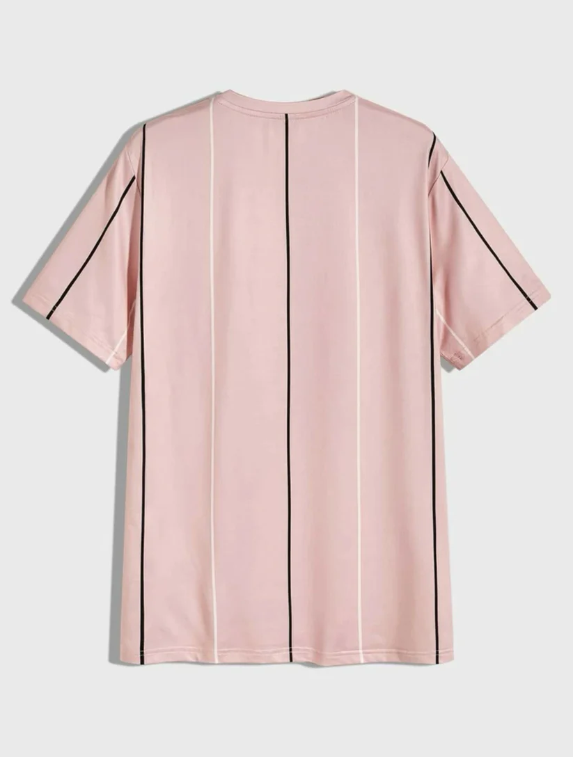 M - Camiseta con estampado de rayas