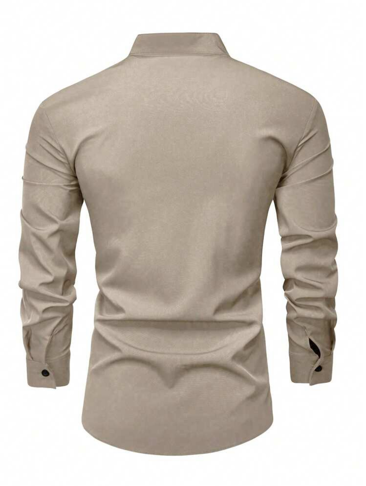 M - Camisa casual manga larga