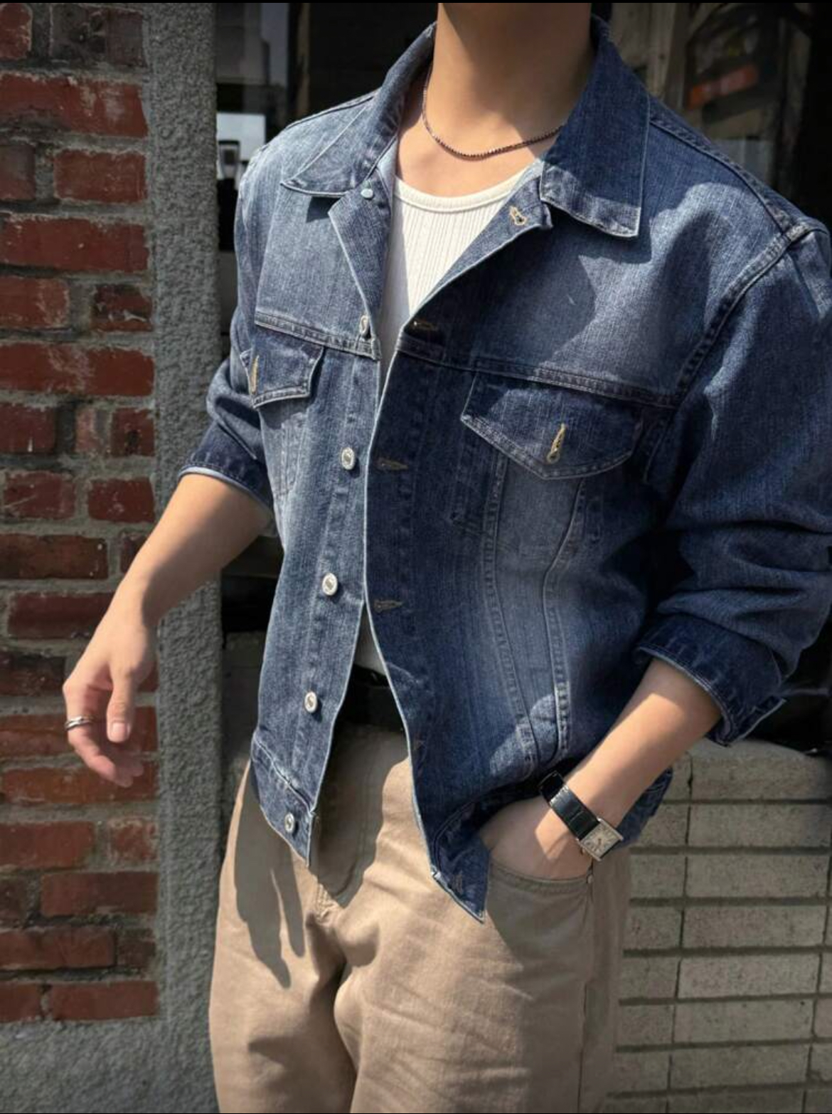 M - DAZY chaqueta de mezclilla