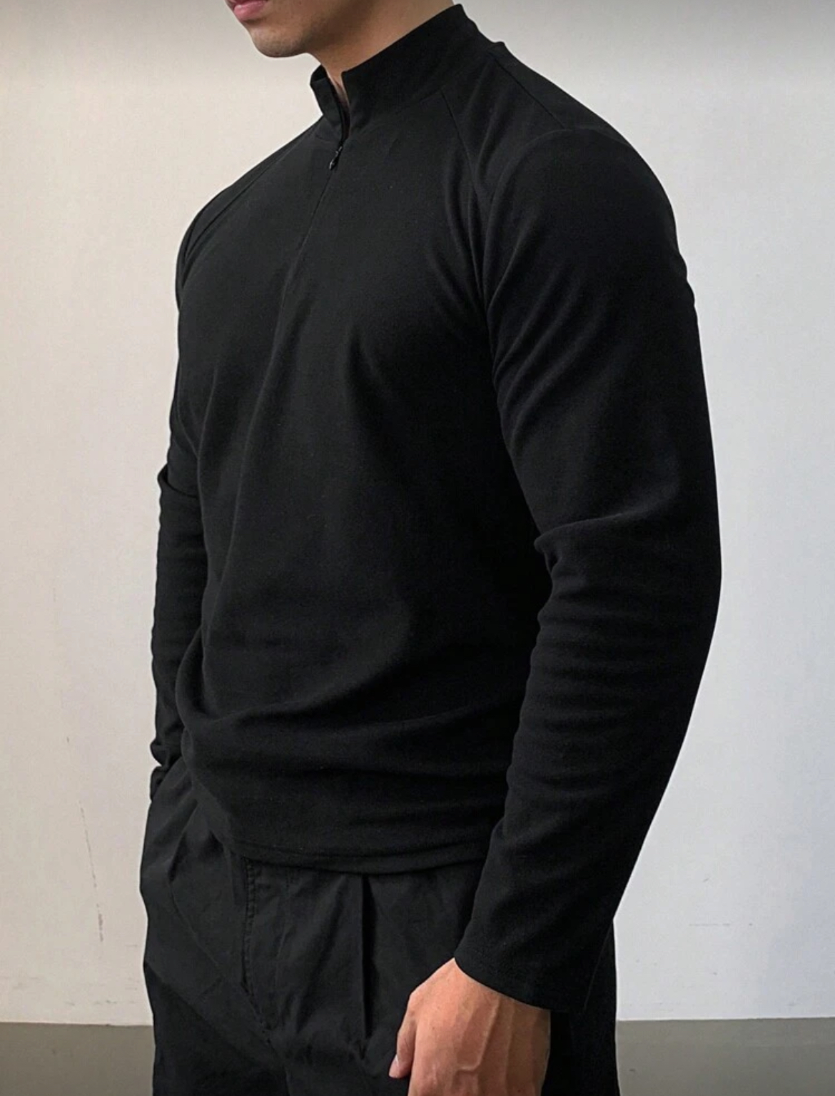 L - DAZY camiseta cuello alto media