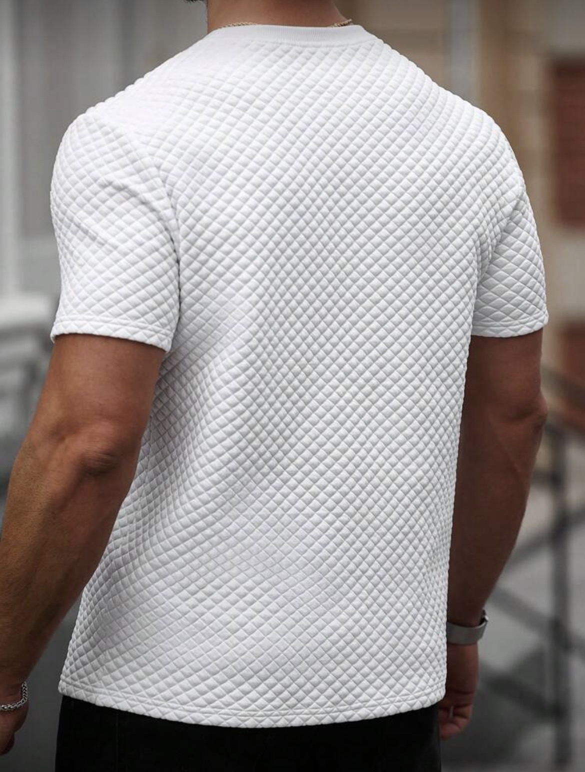 M - Camiseta texturizada