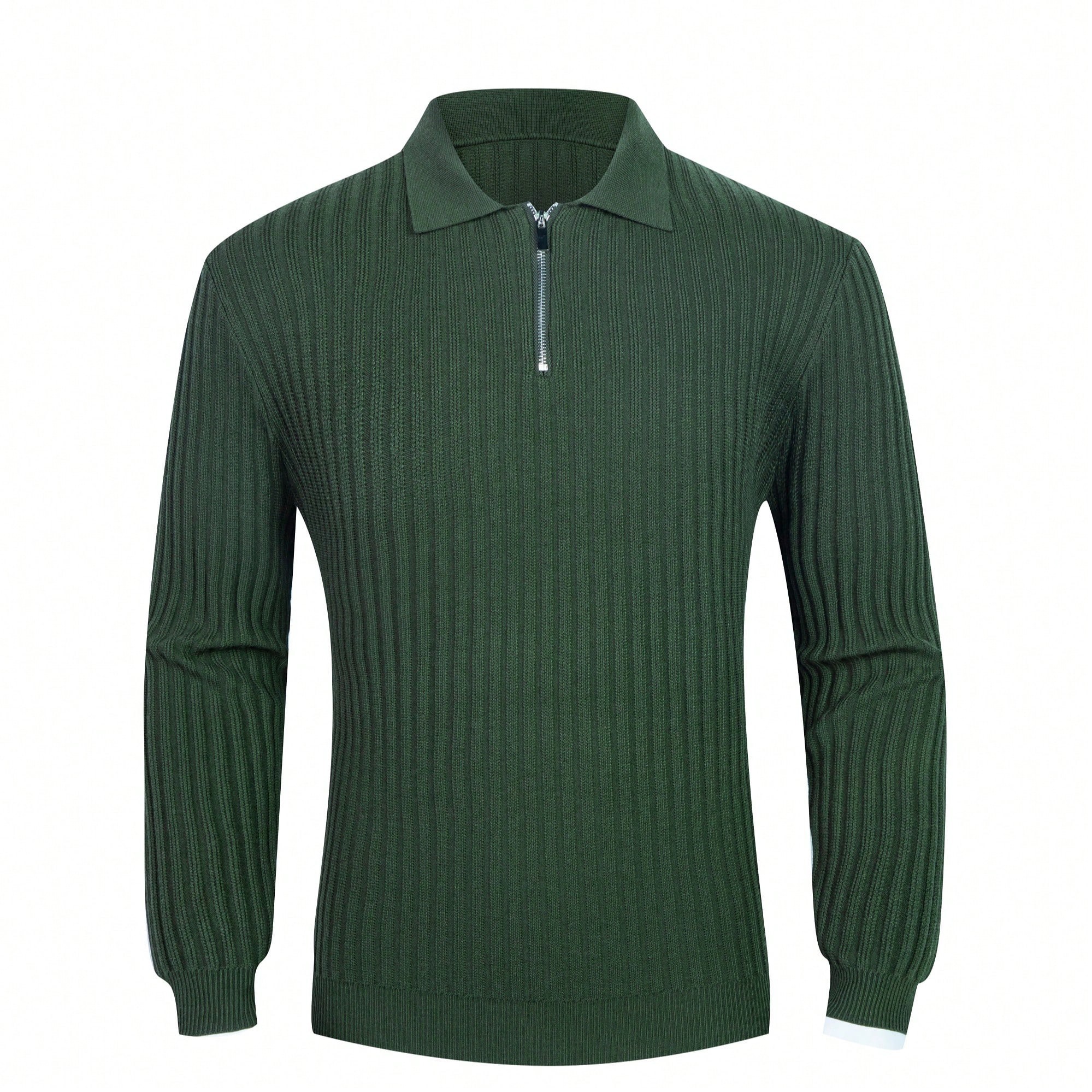 Polo manga larga de punto