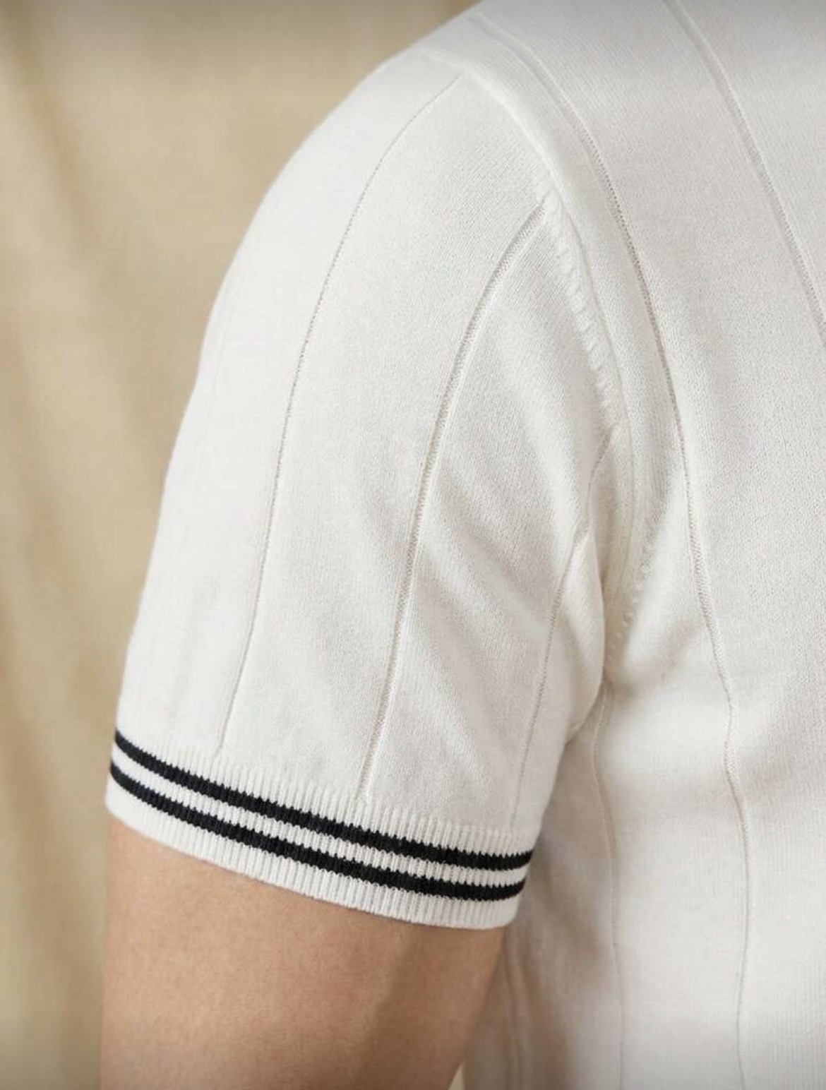 L - Camiseta de punto casual