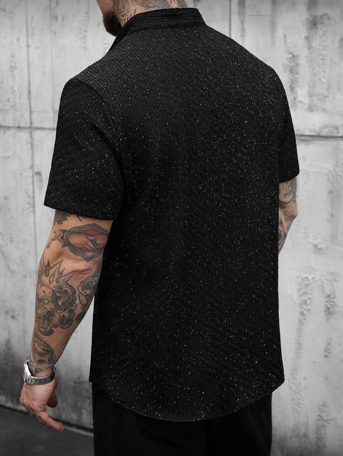 M - Camisa brillante