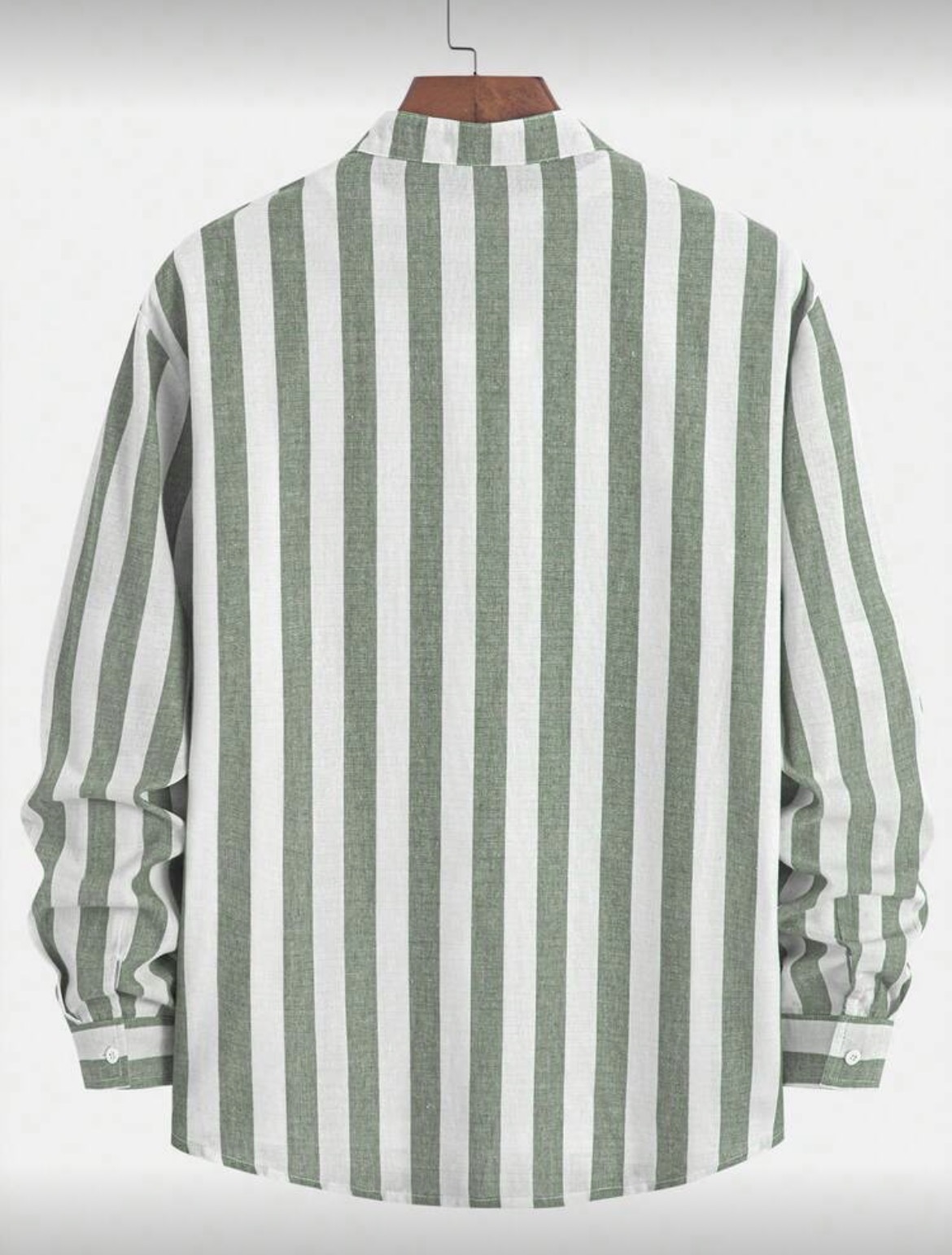 M - Camisa manga larga a rayas