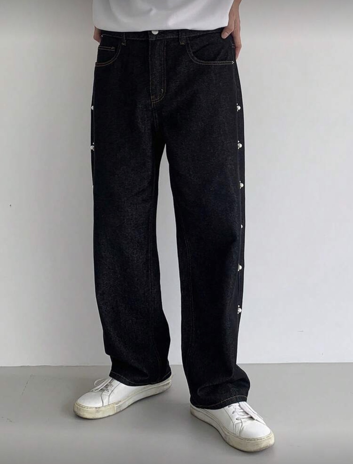 DAZY jeans vintage con diseño