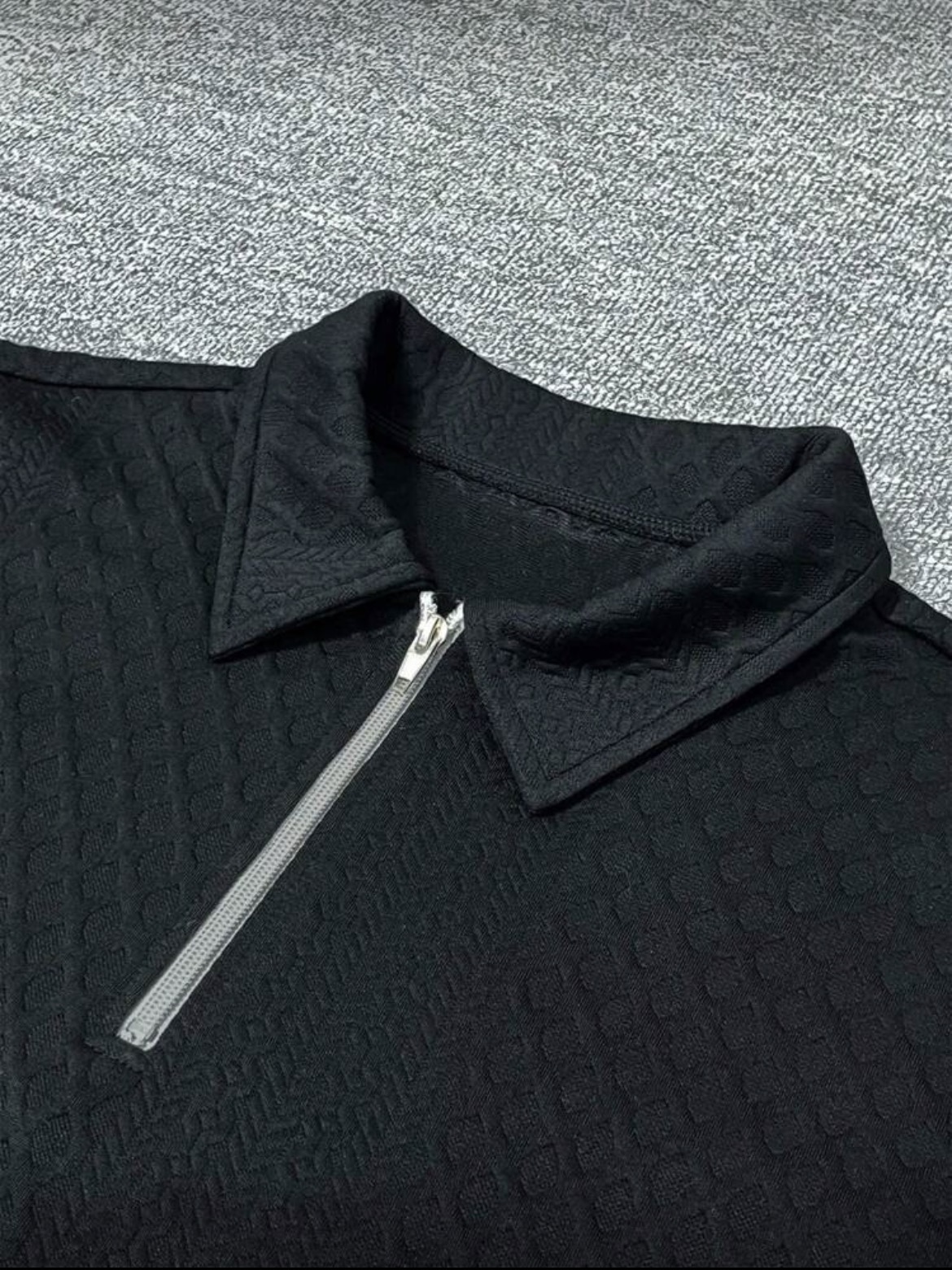 L - Polo manga larga casual