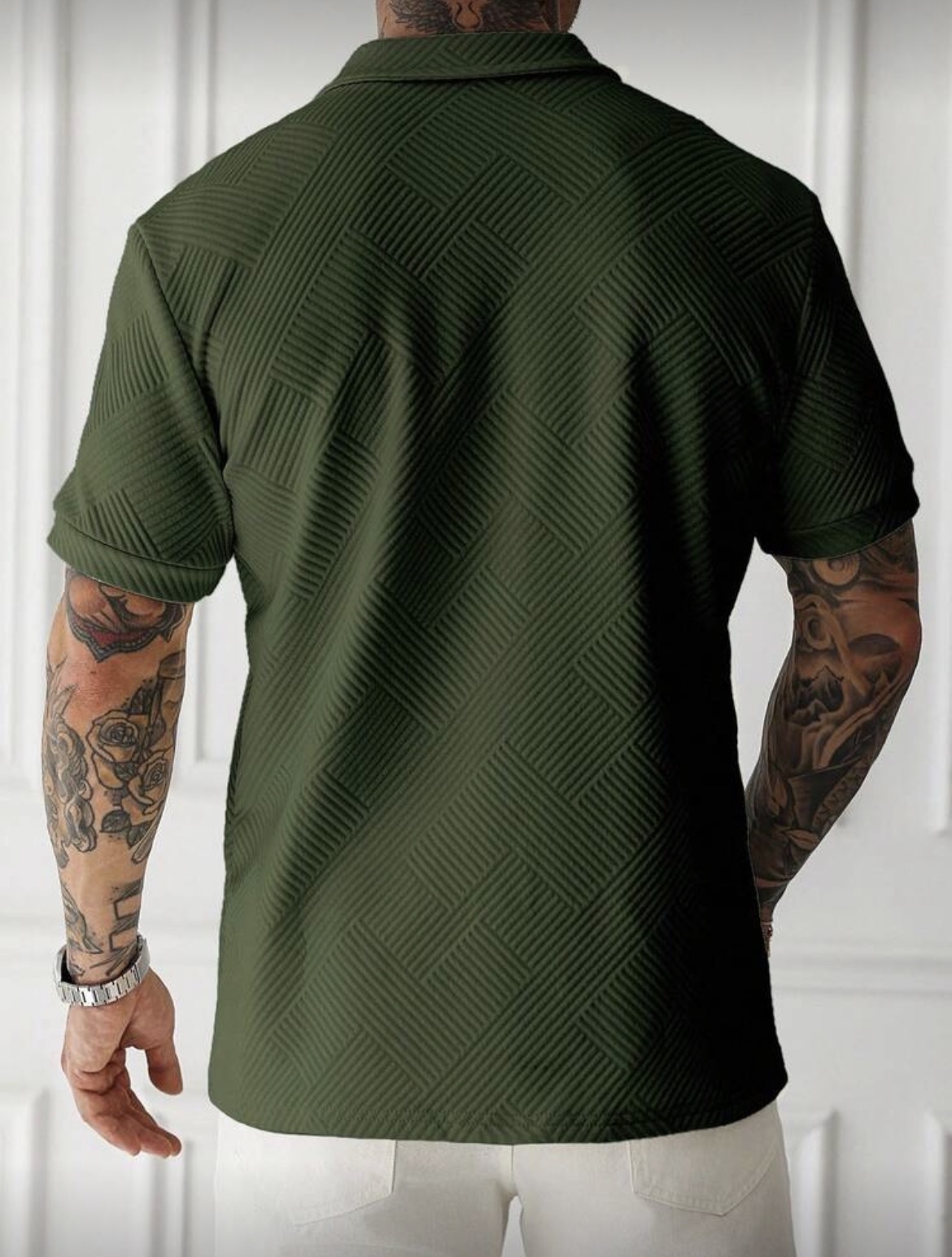 M - Polo media cremallera