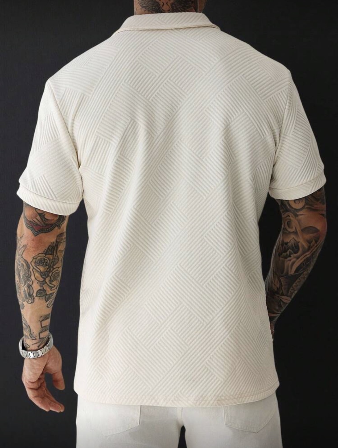 M - Polo media cremallera