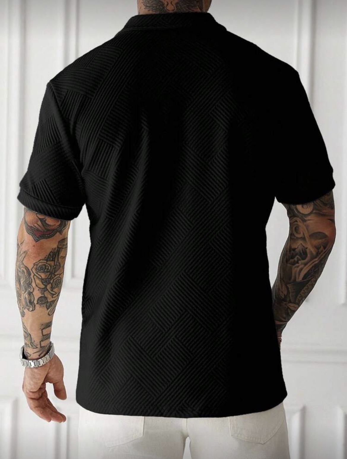 M - Polo media cremallera