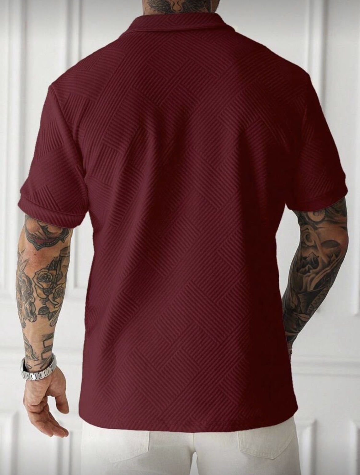 M - Polo media cremallera