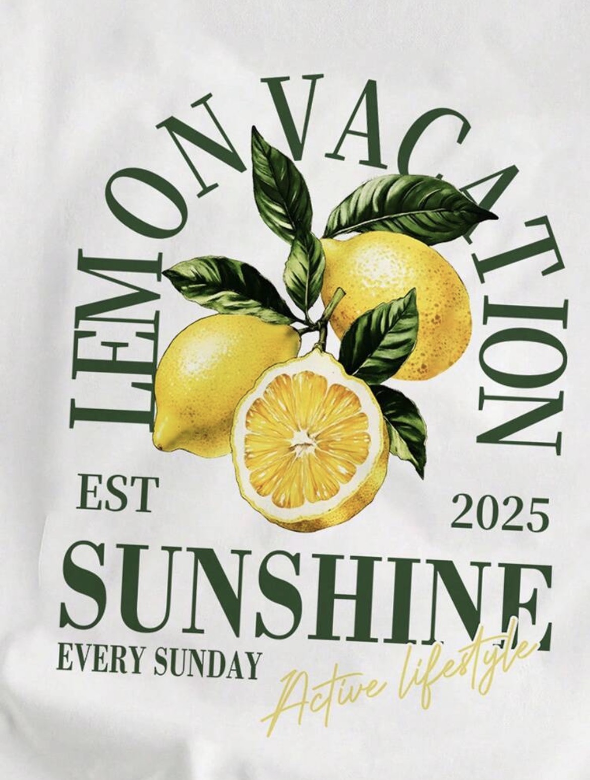M - Camiseta Lemon