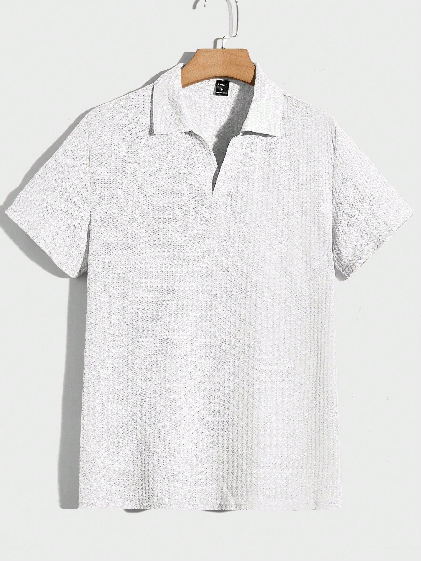 Polo tejido waffle
