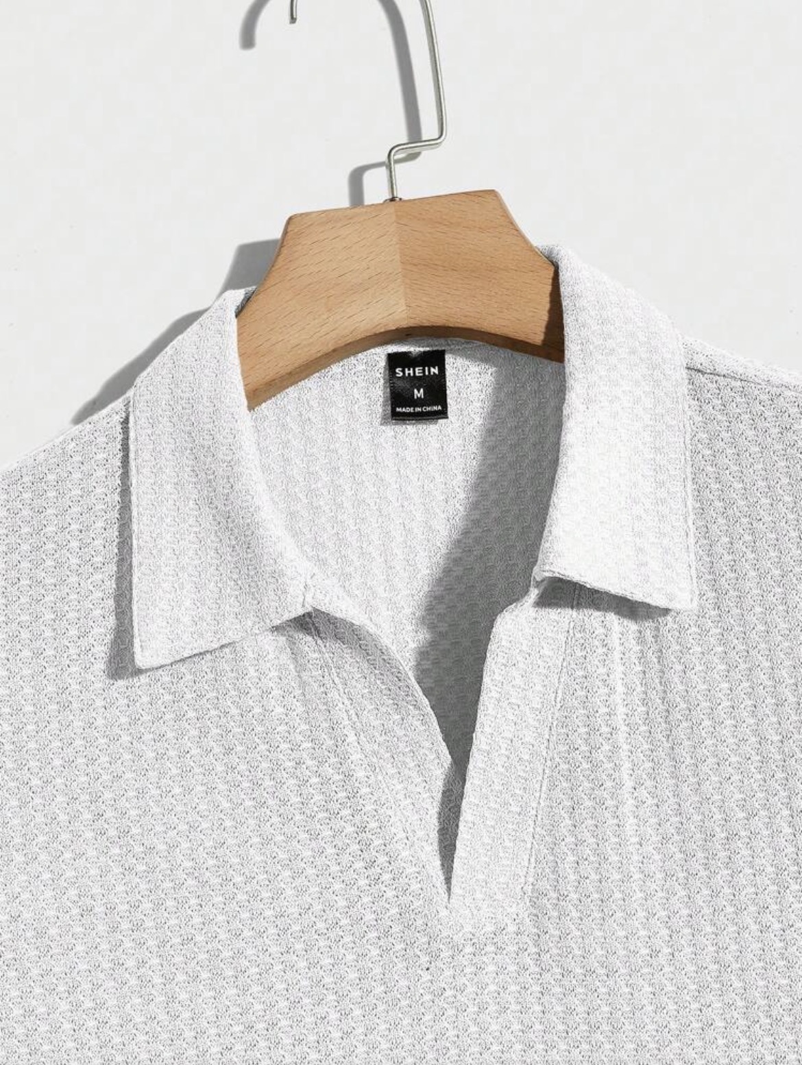 L - Polo tejido waffle