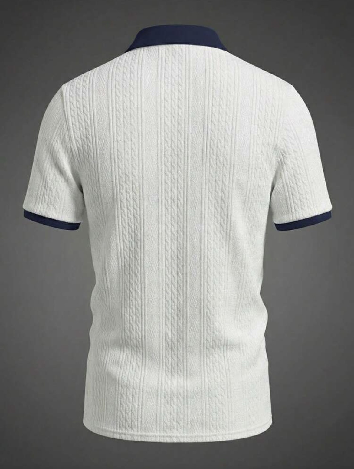 S - Polo con textura