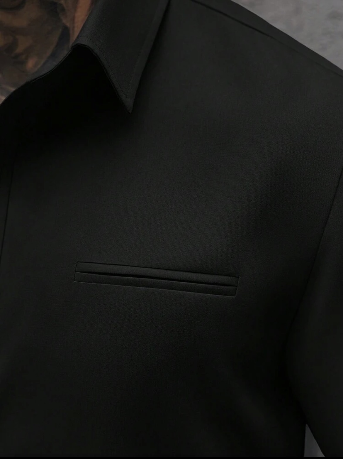 L - Camisa unicolor