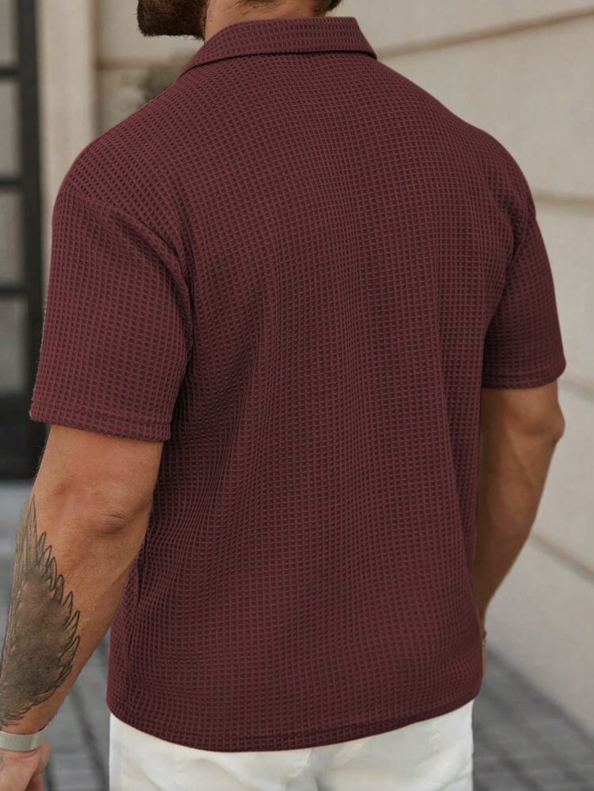 M - Camisa unicolor