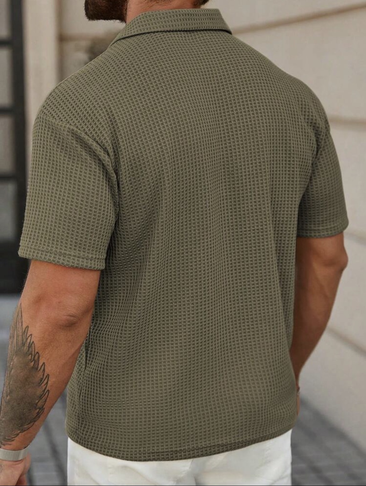 M - Camisa unicolor