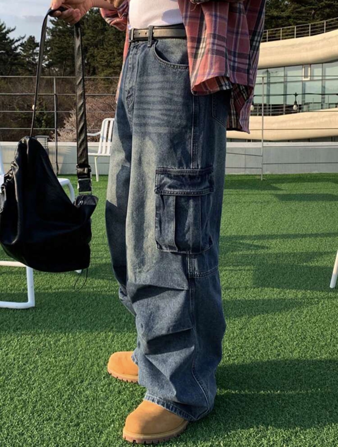 L(36) - DAZY jeans cargo