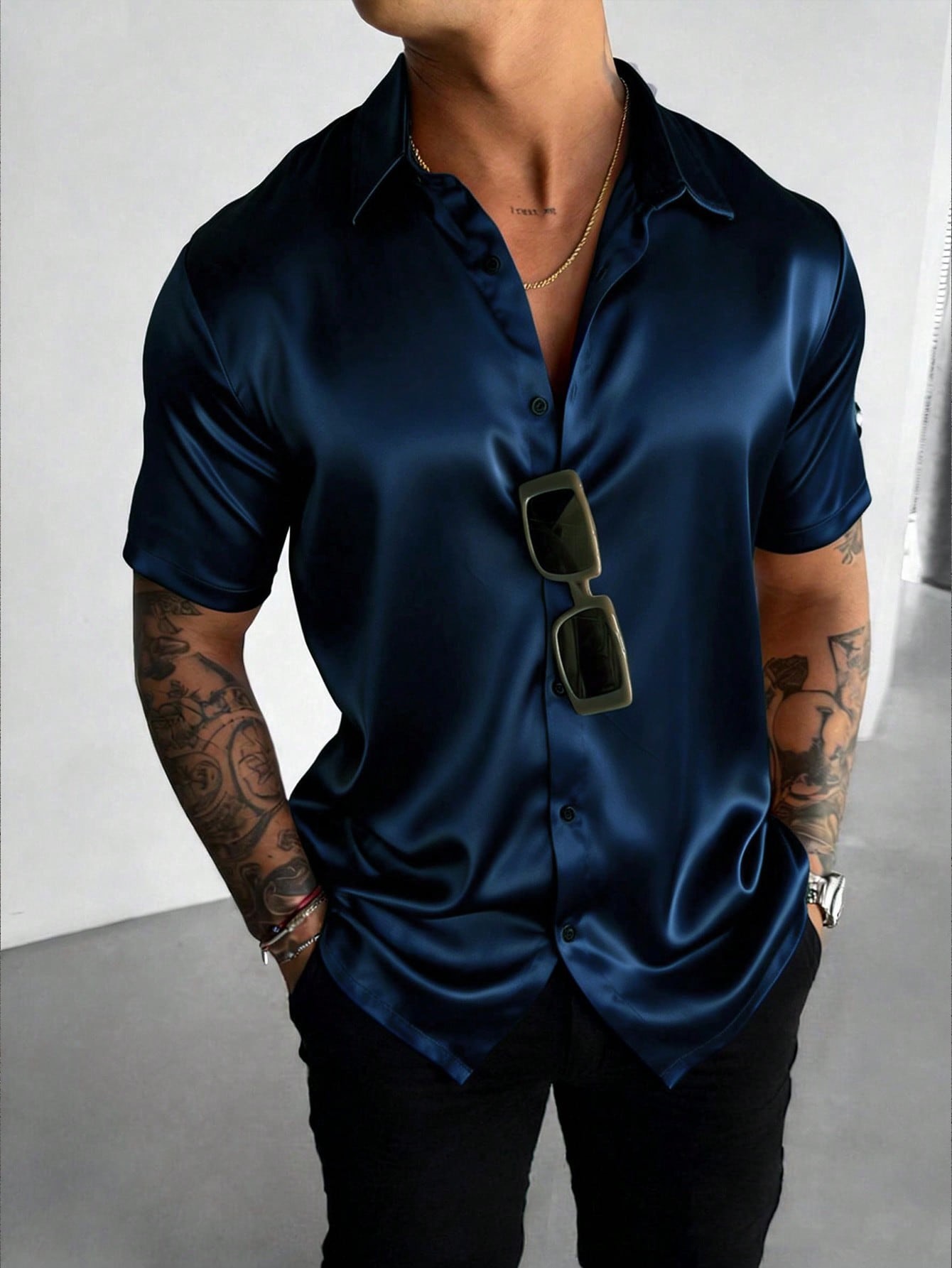 Camisa satén