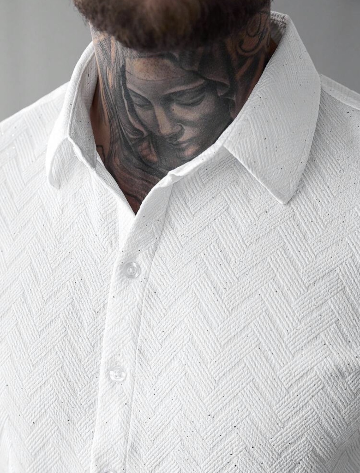 L - Camisa con textura