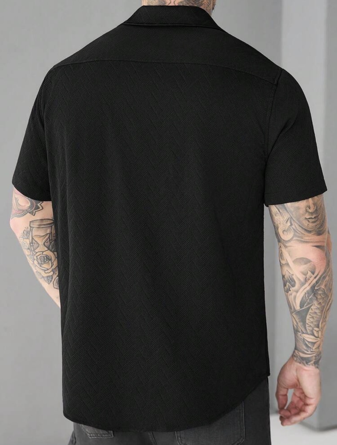 M - Camisa con textura