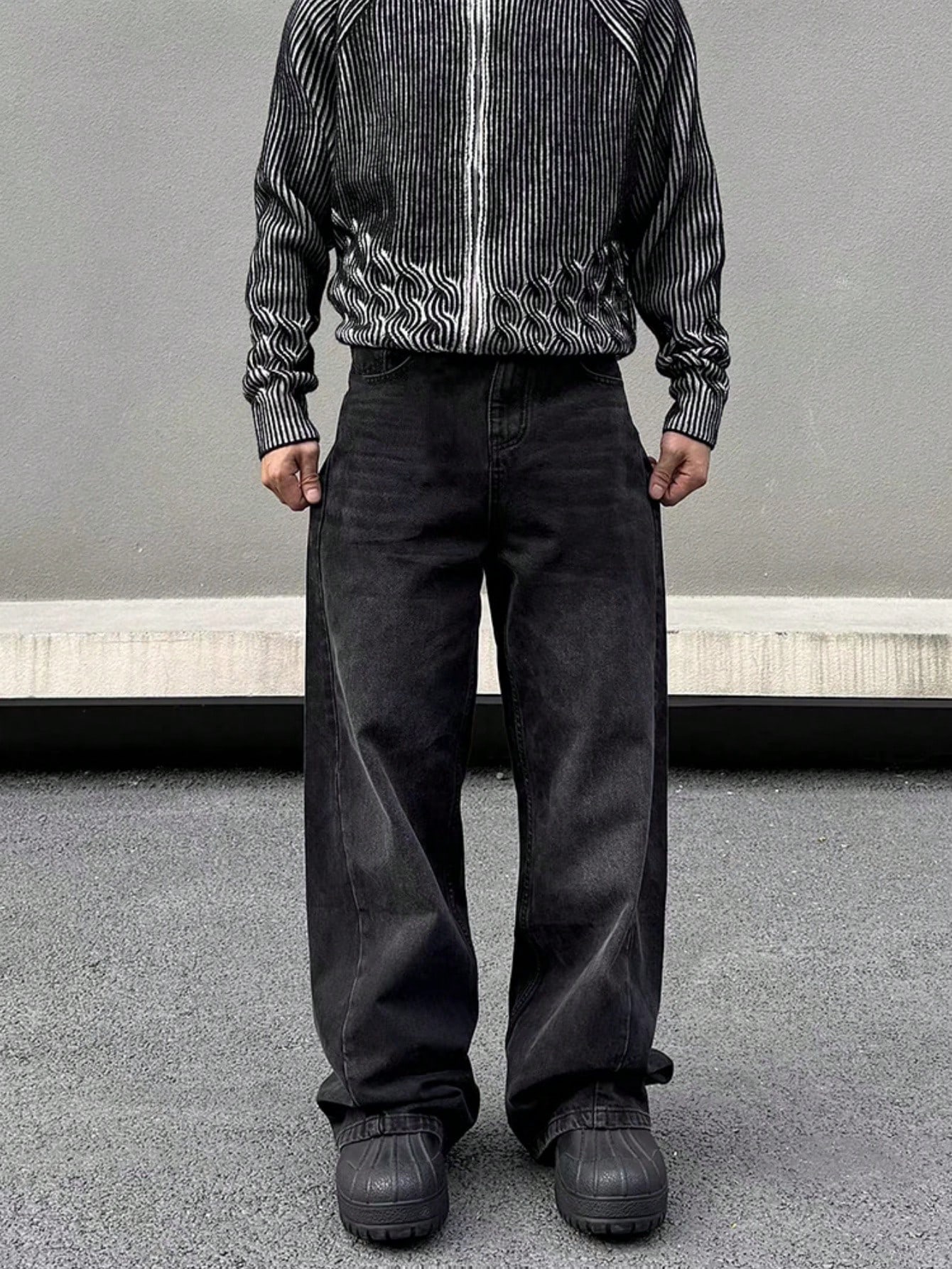 Jeans de corte recto