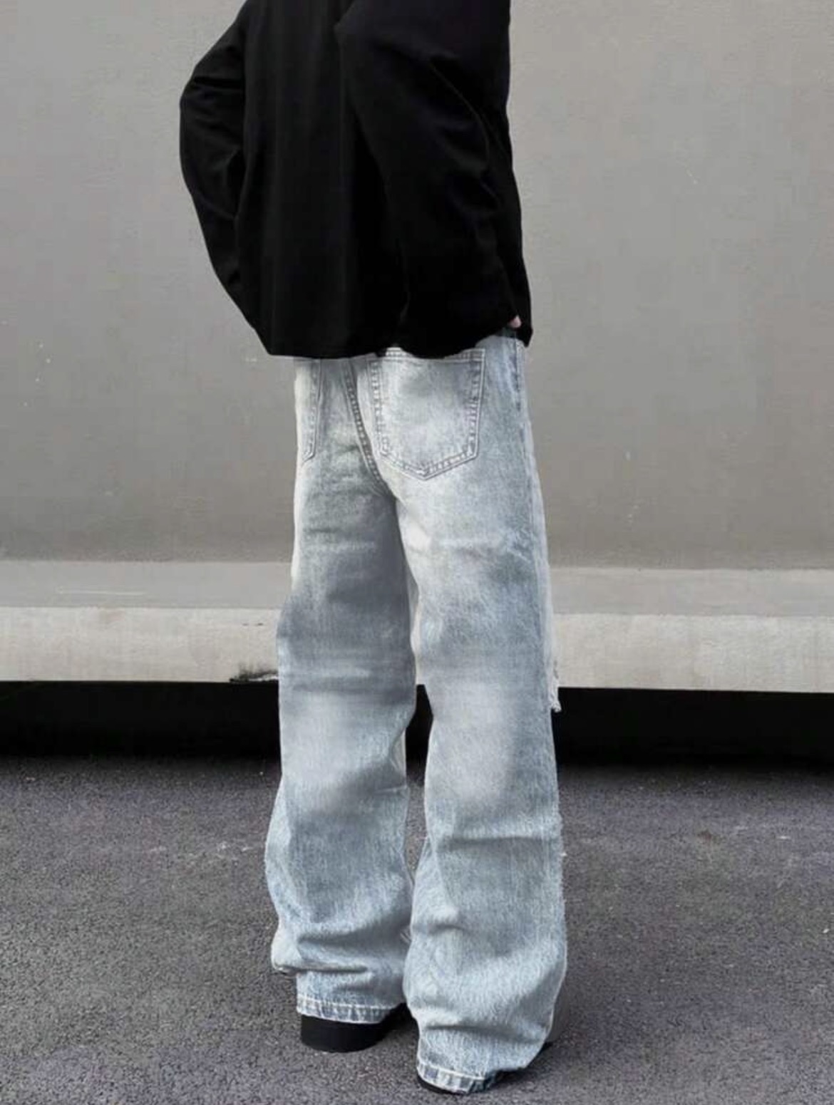 M(38) - Jeans de pierna ancha