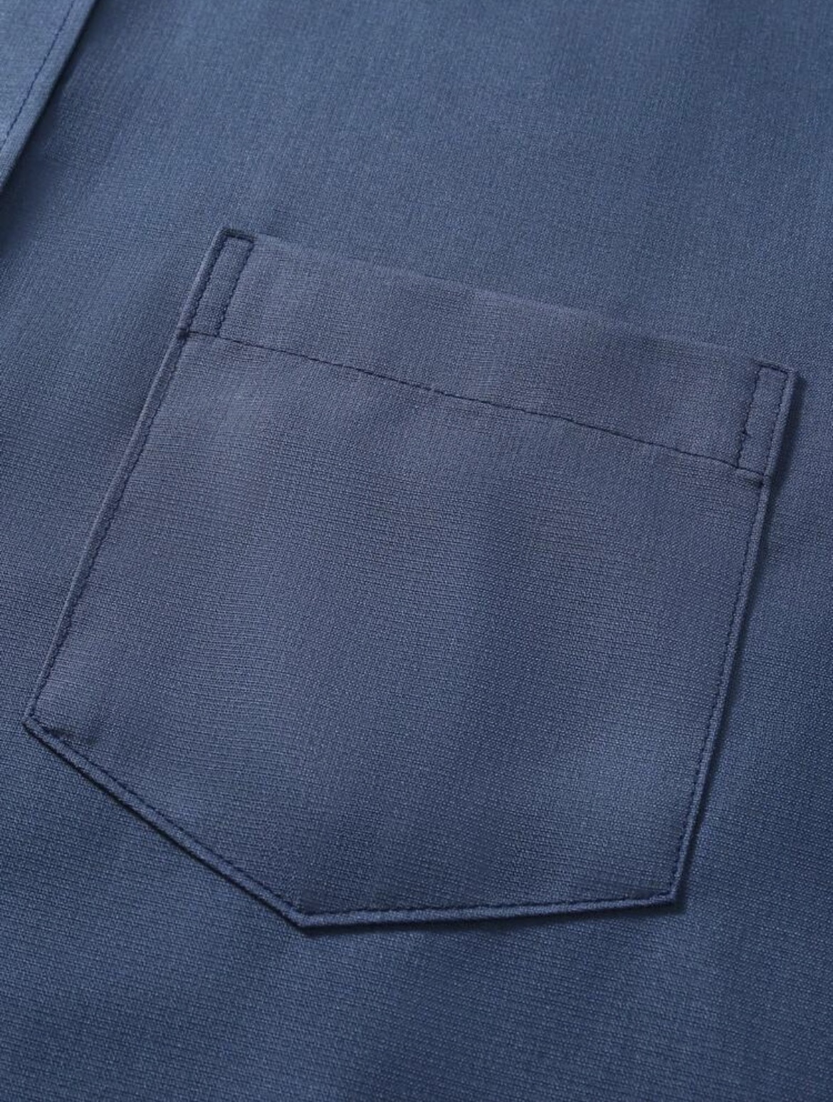 L - Camisa manga larga unicolor
