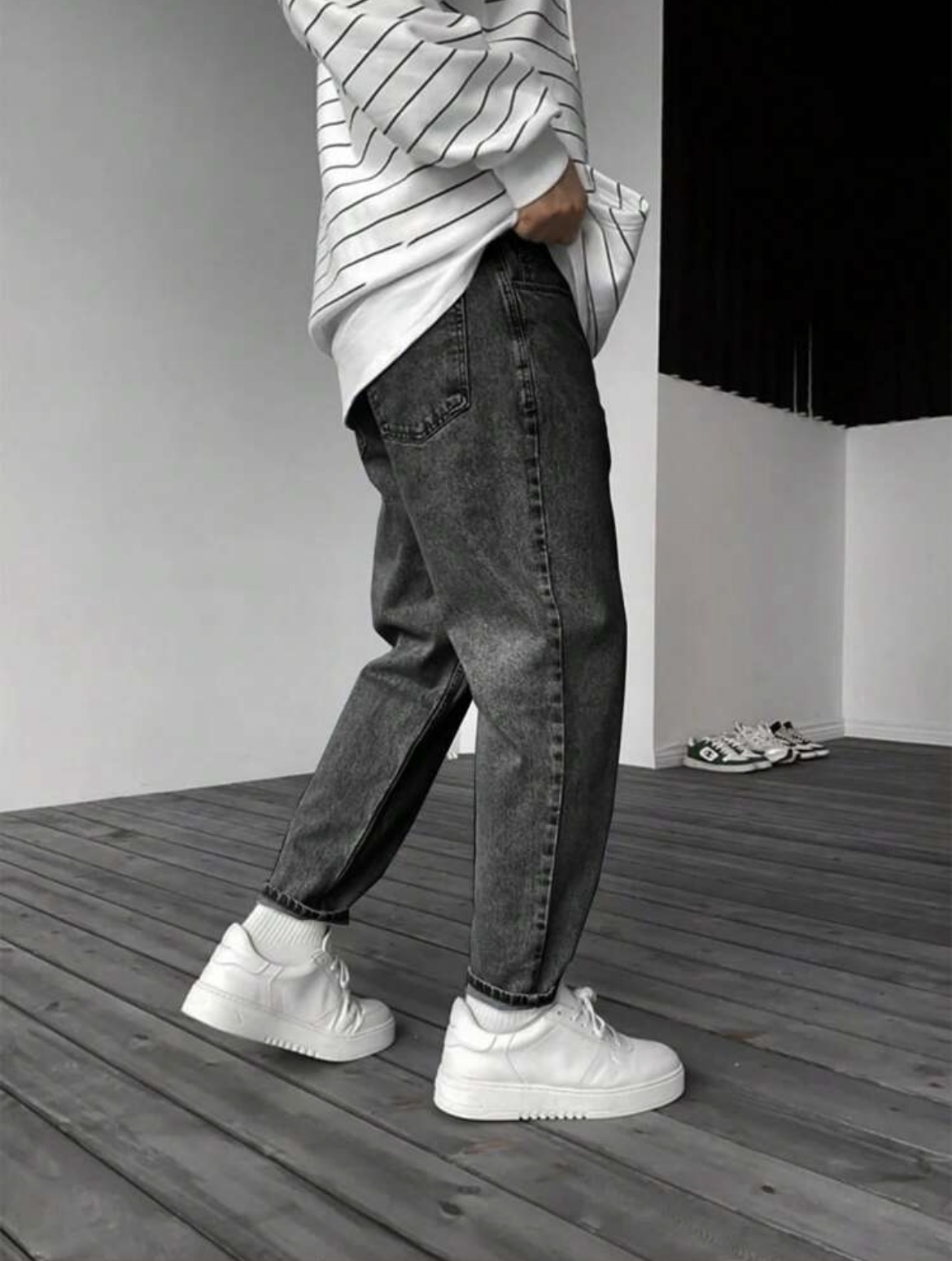 30 - Jeans unicolor