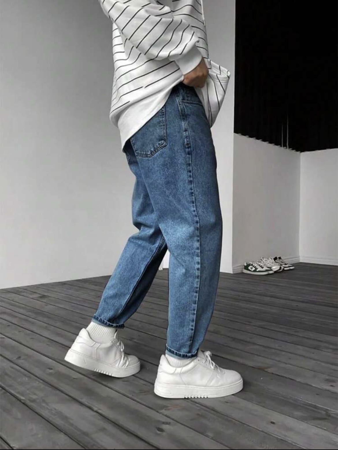 30 - Jeans unicolor