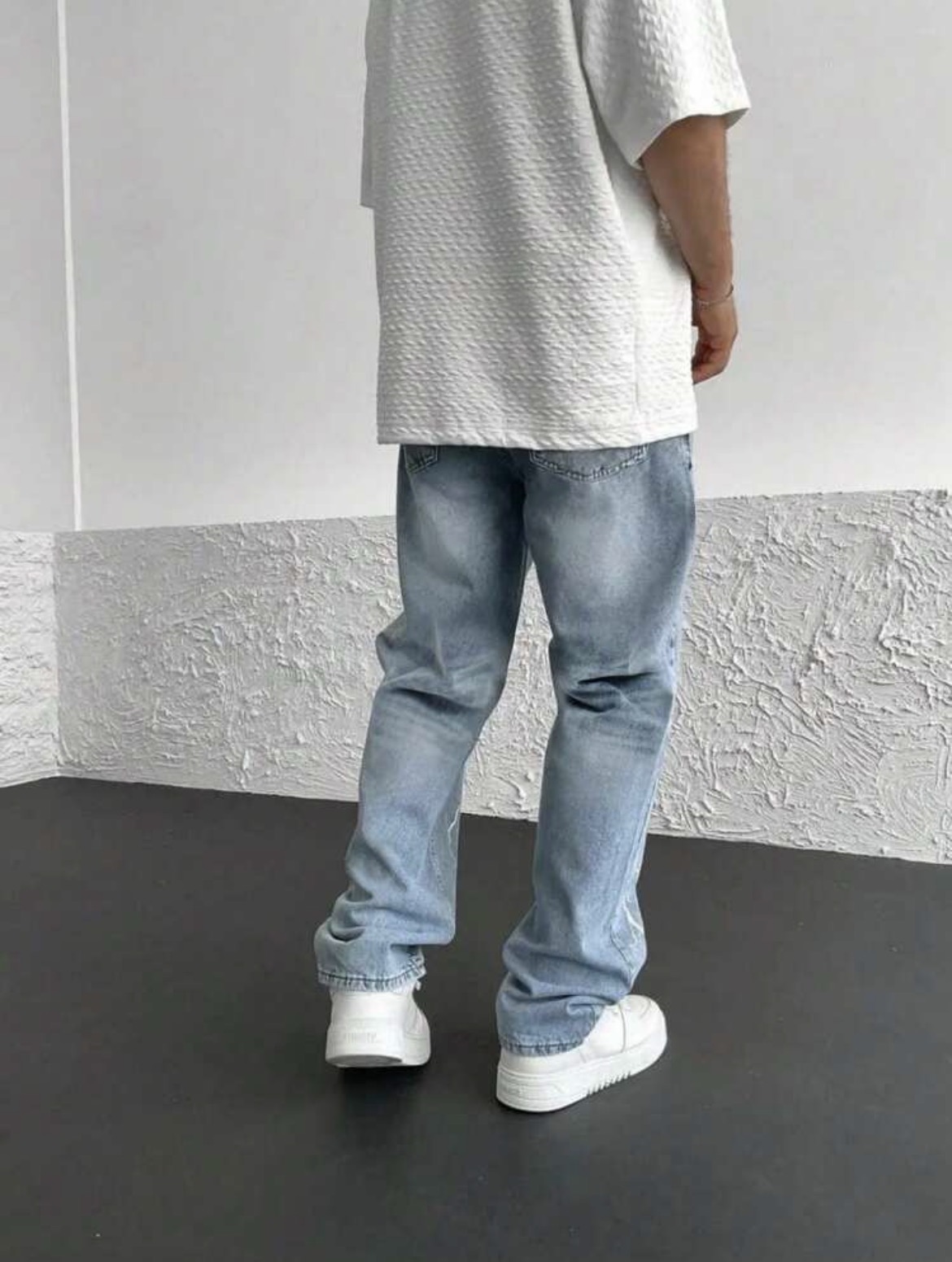S(36) - Jeans con estampado