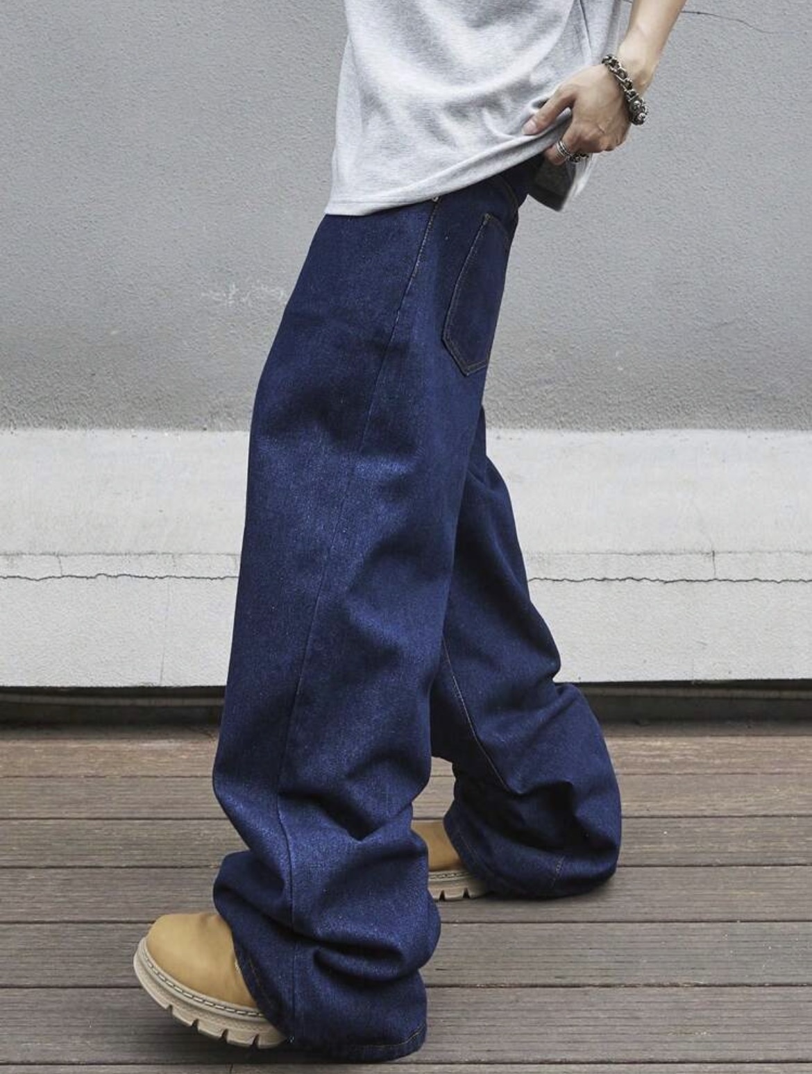 L(40) - Jeans holgados