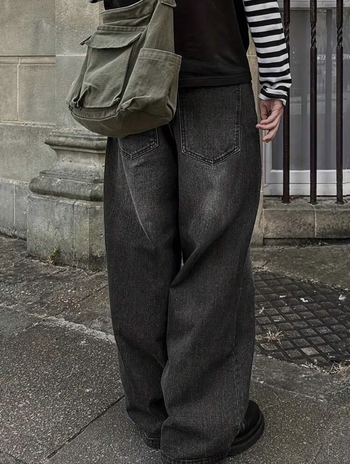 S(36) - Jeans holgados