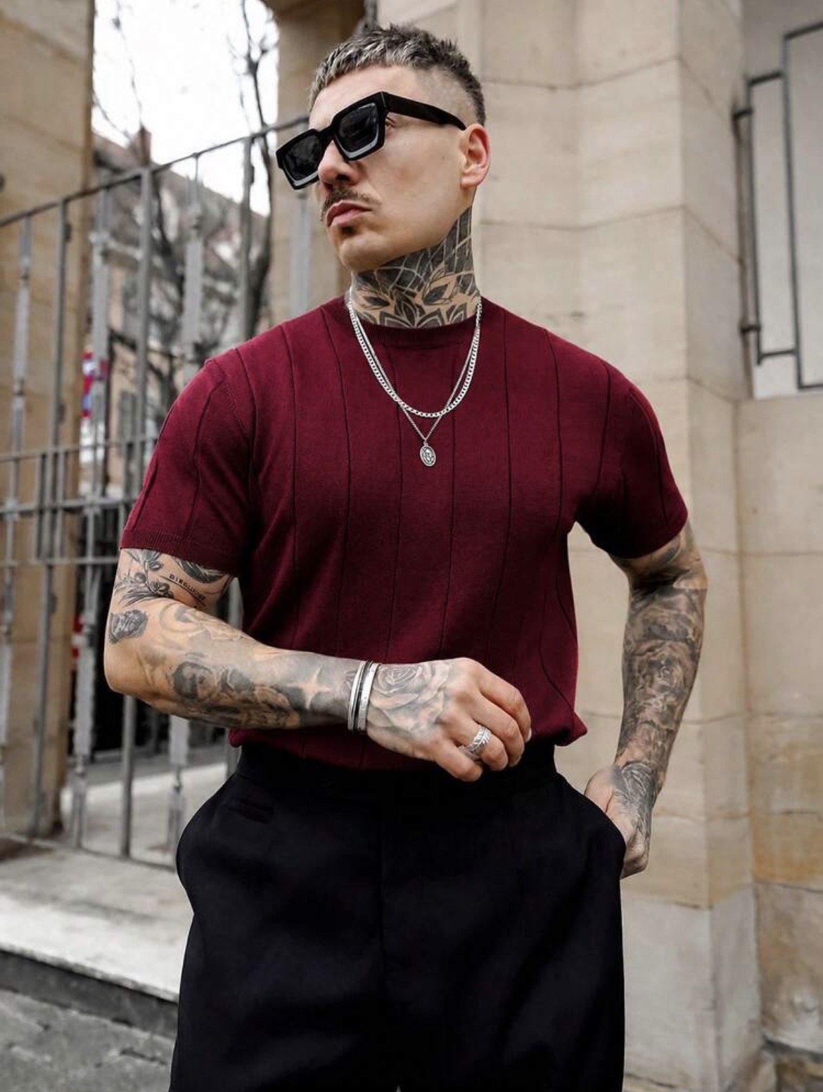 Camiseta de punto
