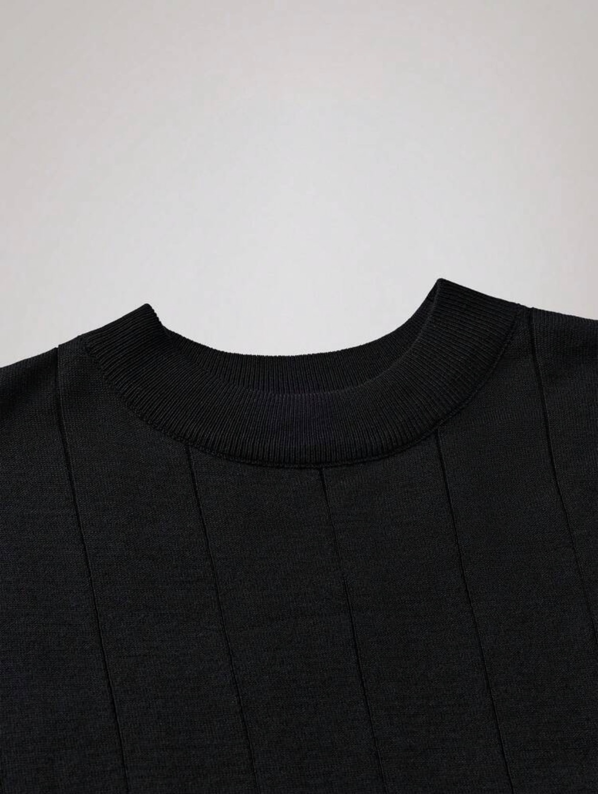 M - Camiseta de punto de rayas