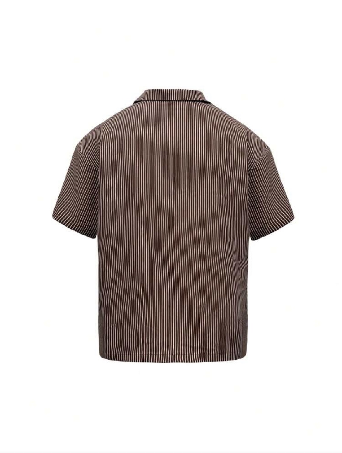 S - Camisa casual a rayas
