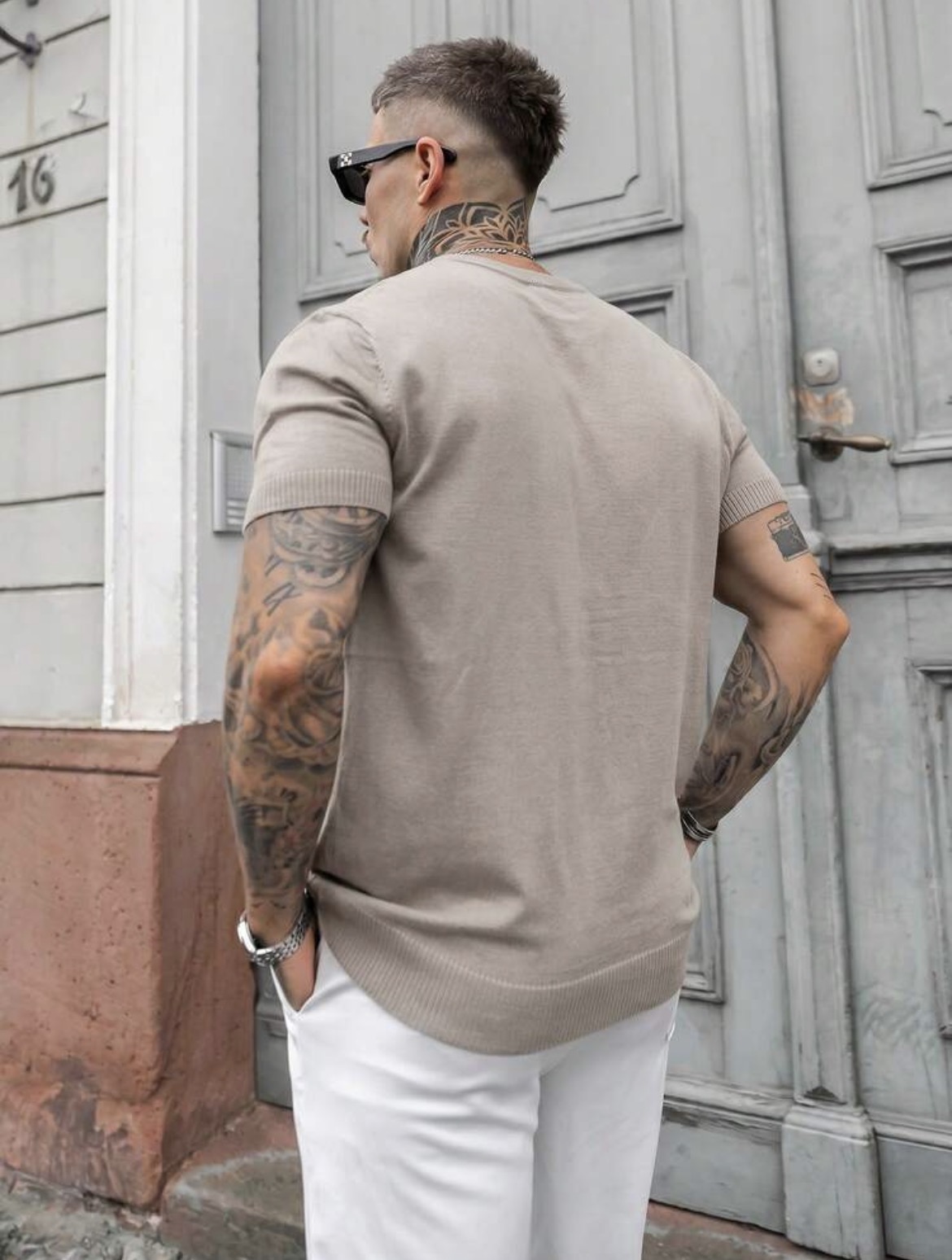 S - Camiseta de punto