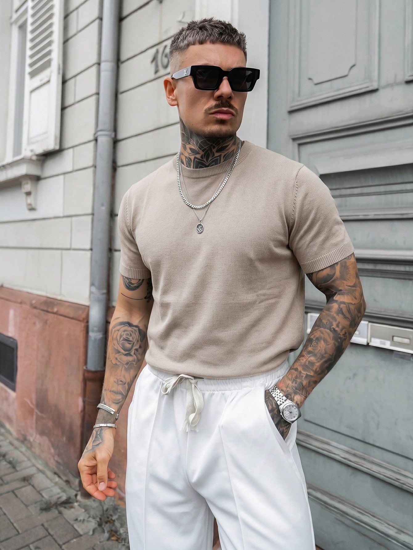 Camiseta de punto
