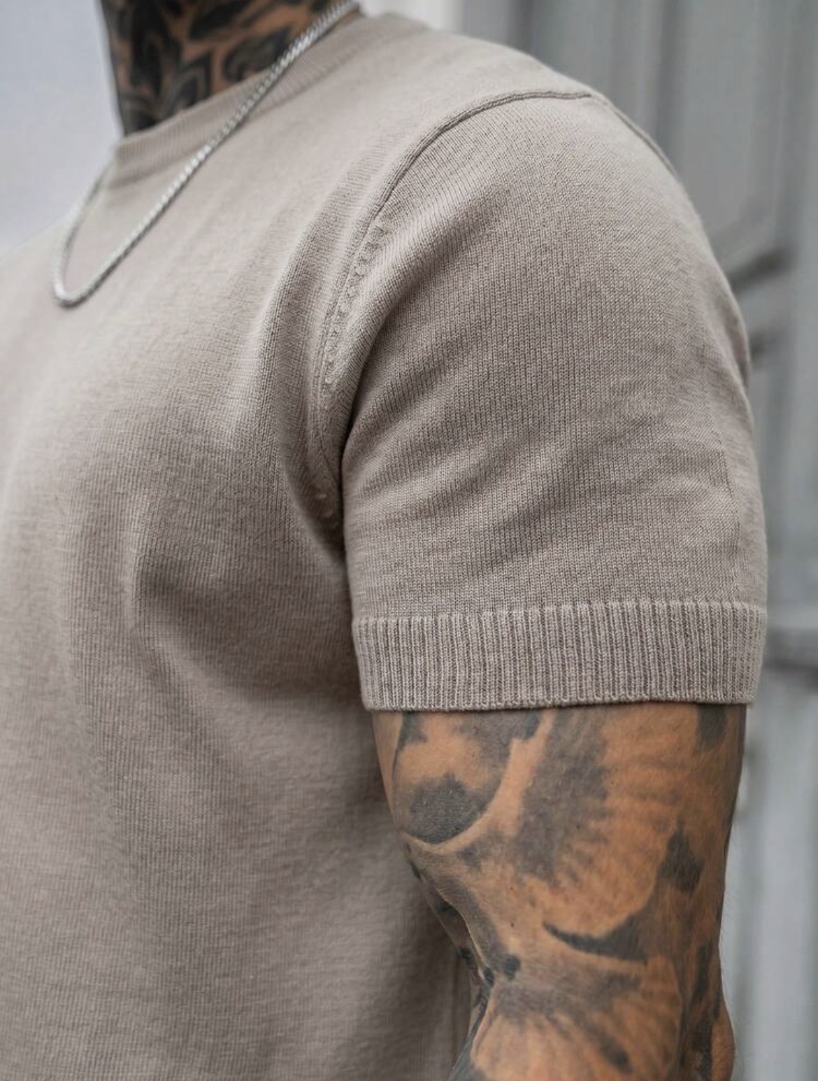 M - Camiseta de punto