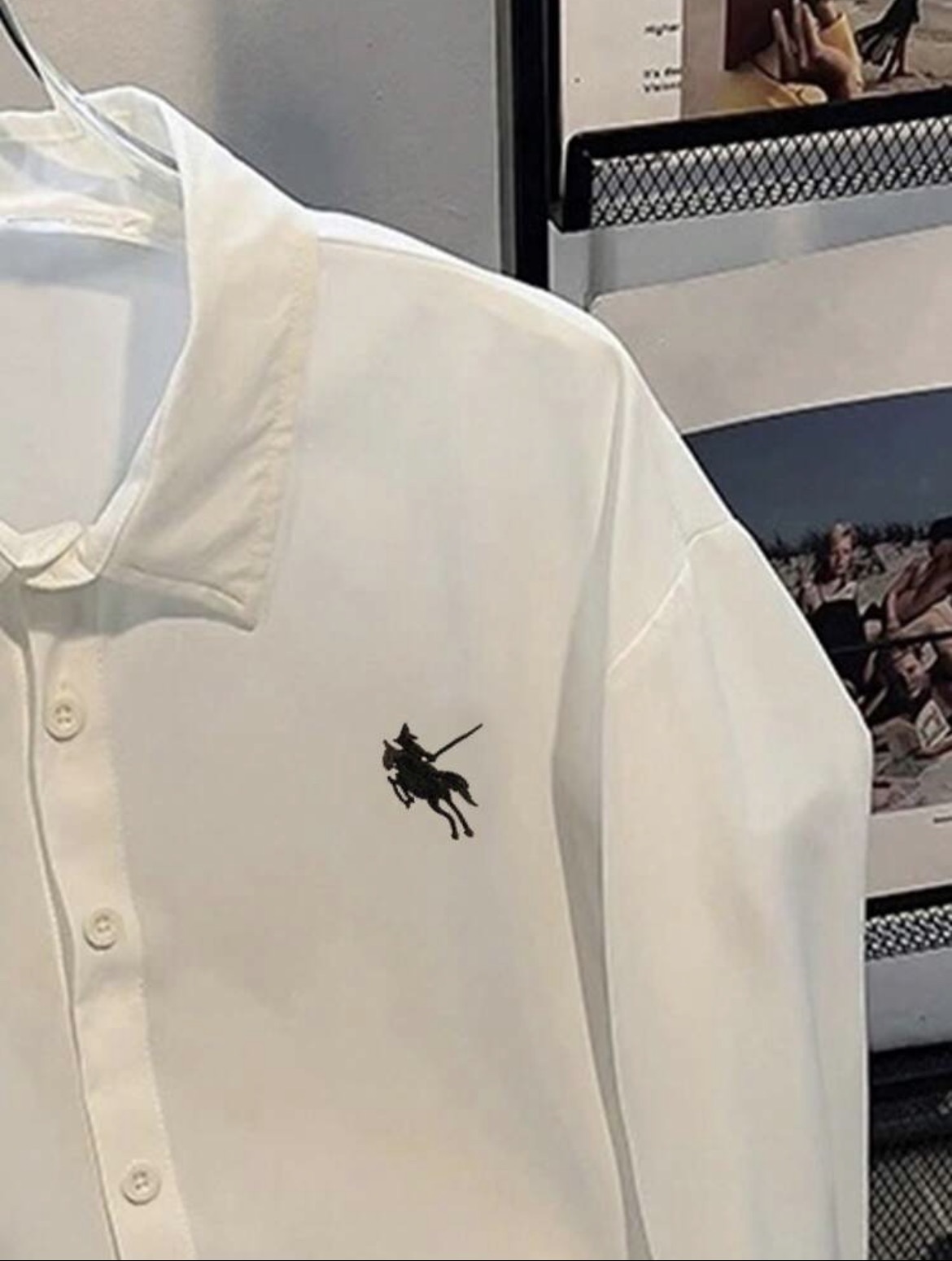 L - Camisa manga larga