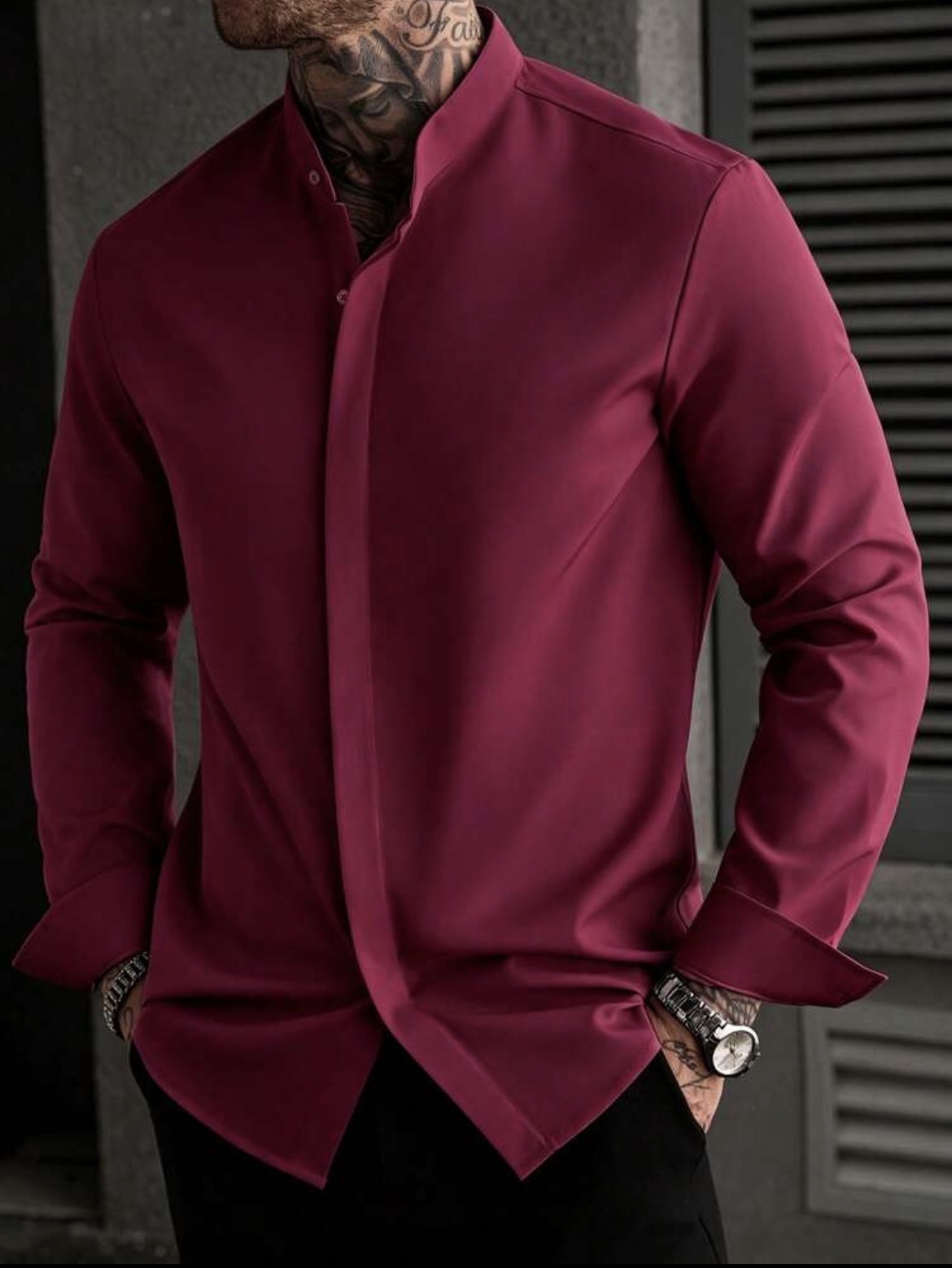 Camisa manga larga